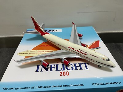 航空機・ヘリコプター Inflight200 Boeing 747-400 AIR INDIA 航空機