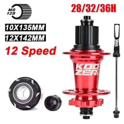 MTB Boost Rear Hub Koozer XM460 - 12x148mm Thru Axle 28H XD Driver