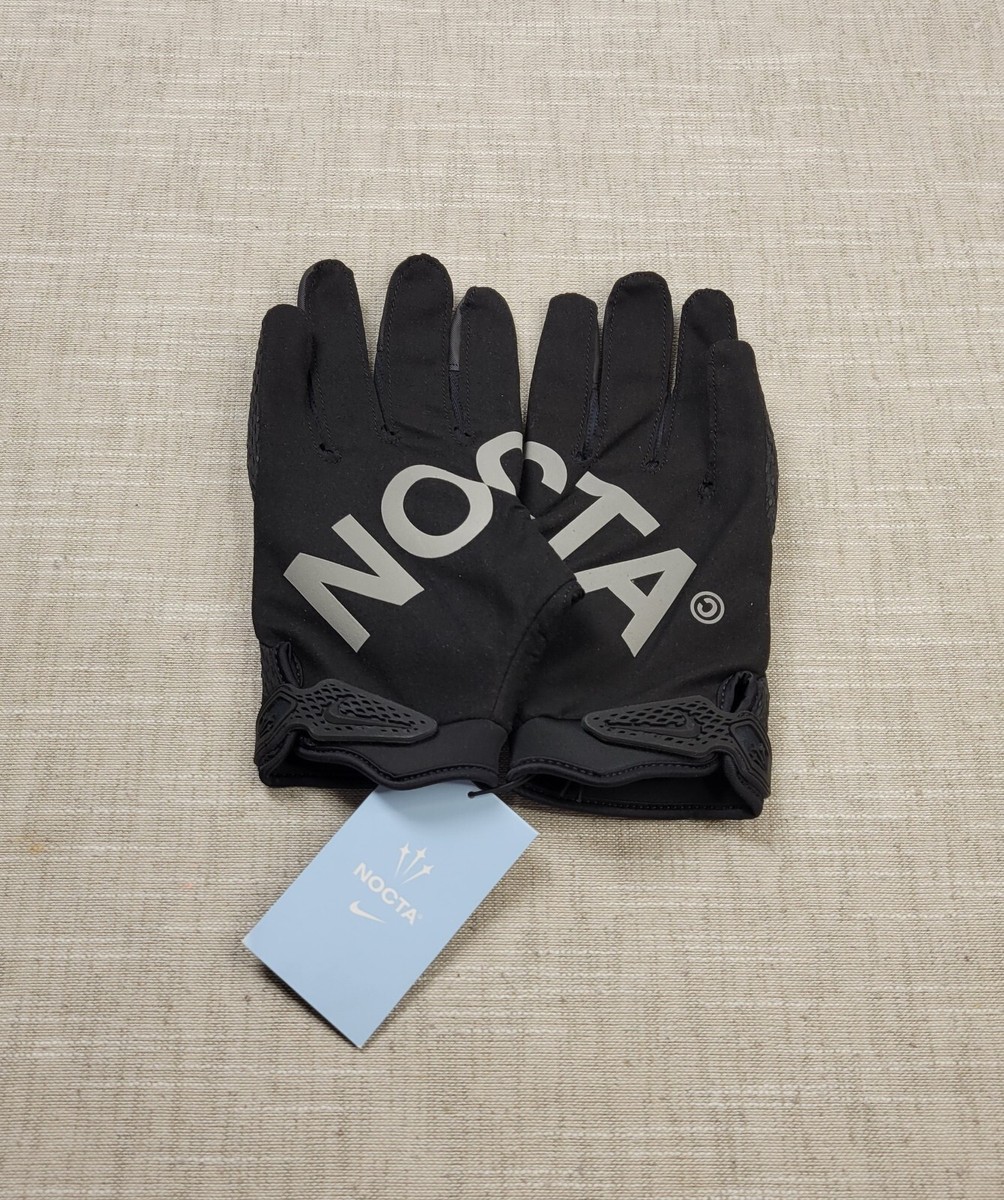 NIKE Nocta x Drake Gloves Large Mens Black Winter Logo NEW | eBay