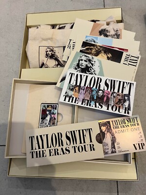 TAYLOR SWIFT VIP BOX サイン付き 2 pcs x Taylor Swift Eras tour VIP