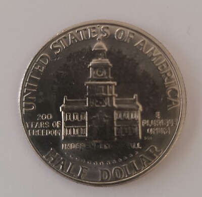 アメリカ合衆国 1776-1976年記念エラー 1776-1976 D Bicentennial Half