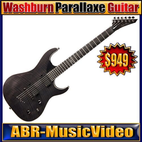 Washburn WI14 Electric Guitar BLACK WITH GIG BAG | eBay