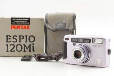 MINT in BOX ] Pentax ESPIO 120Mi Lavender 35mm Point & Shoot Film