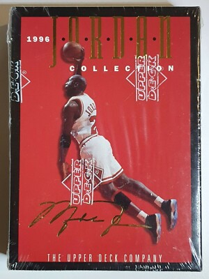 1996 UPPER Deck NBA MICHAEL JORDAN COLLECTION box 24 card set