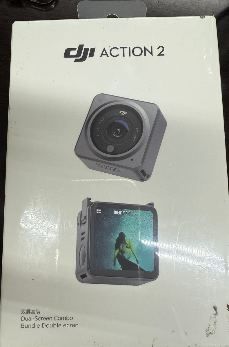 DJI Action 2 Dual-Screen Combo Action Camera for sale online | eBay