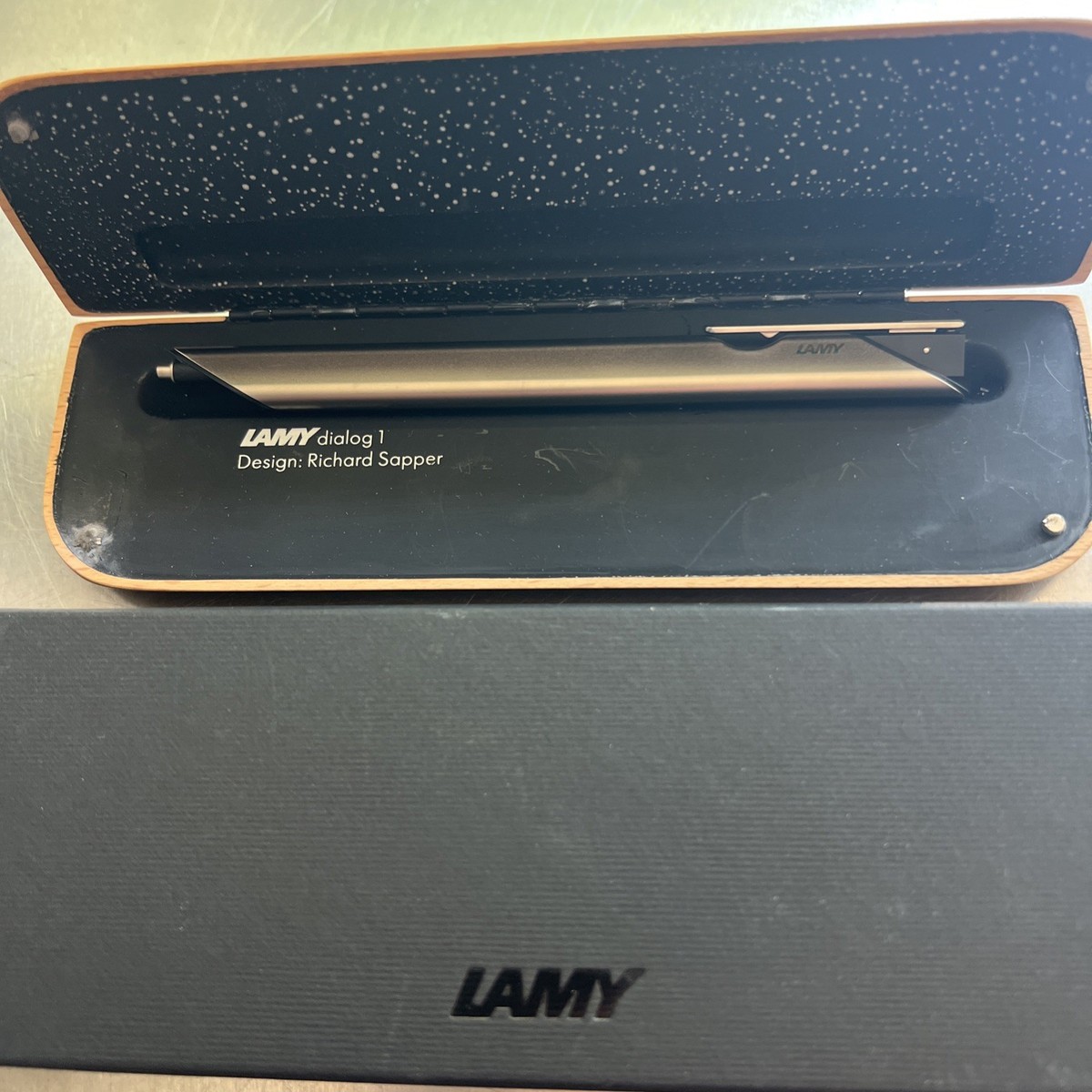 Lamy Dialog 1 Triangular Titanium Coated Ballpoint Pen by Richard