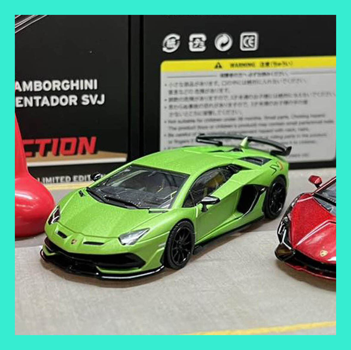 MAR 2023 HH HUNG HING Toys 1/64 LAMBORGHINI ADVENTADOR SVJ SUPER