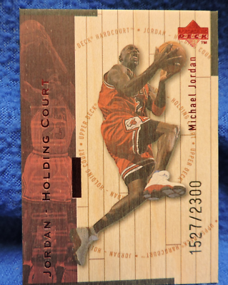 1998-99 Michael Jordan UD Holding Court #J30 Hardcourt 1527/2300