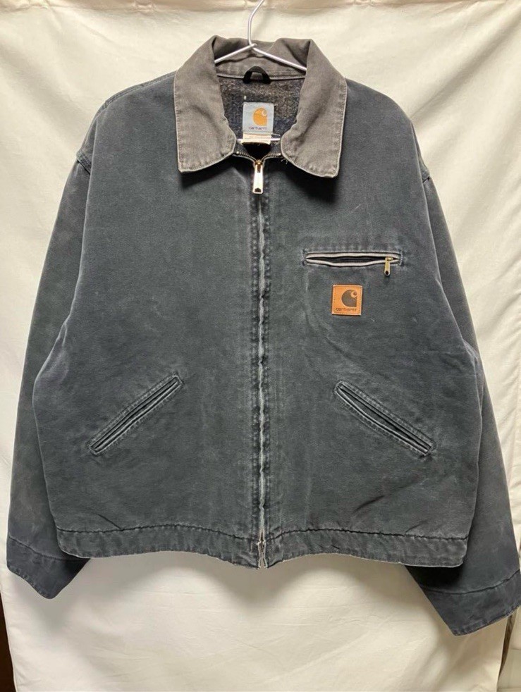 Carhartt Detroit Jacket J97PTL Made in USA Size XL Vintage Japan