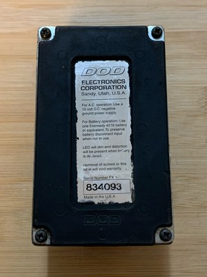 DOD DEATH L FX86 ガリあり DOD DEATH L FX86 ガリあり エフェクターの