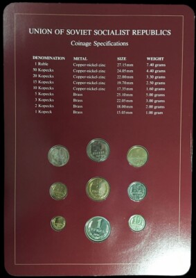 COIN SETS OF ALL NATIONS FRANKLIN MINT (USSR) | eBay