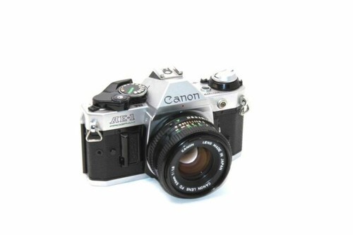 Canon AE-1 Program Film Camera Silver W 50mm F1.4 From JAPAN | eBay