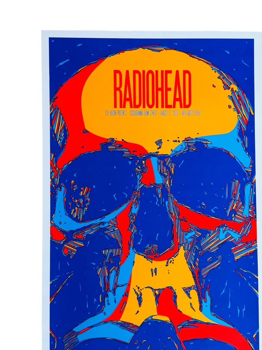 RADIOHEAD JAPAN TOUR 2008 ツアー限定ポスター額付き 【公式通販】
