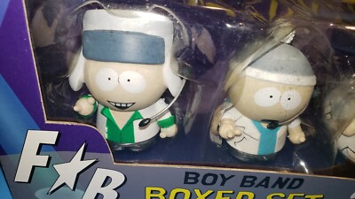 SOUTH PARK Boy Band Fingerbang Cartman, Stan, Kyle, Kenny Mezco