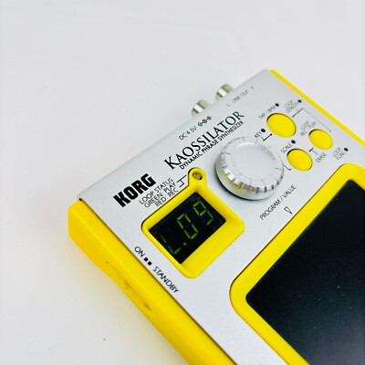 KORG KAOSSILATOR KO-1 シルバー/イエロー ACアダプター KORG