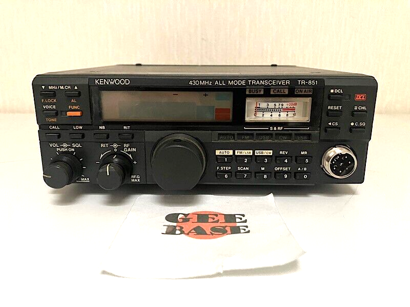 ☆ケンウッド 430MHz帯オールモード25W機 TR-851D（現状渡し）☆