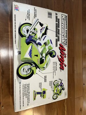 動作確認済 Kawasaki Ninja RCバイク スーパージャイロ ラジコン 動作
