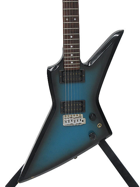Aria Pro II ZZ Deluxe Matsumoku 1983 Electric Guitar Blue Used