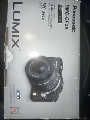 Panasonic DMC-GF3K Lumix 12.1 Megapixel Camera with14-42mm Lens