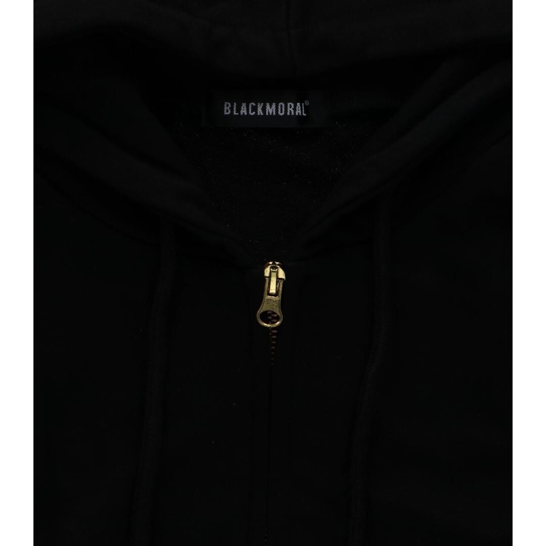 the GazettE ☆ 美品 LOGO HOODIE 18th ブラック刺繍 the GazettE