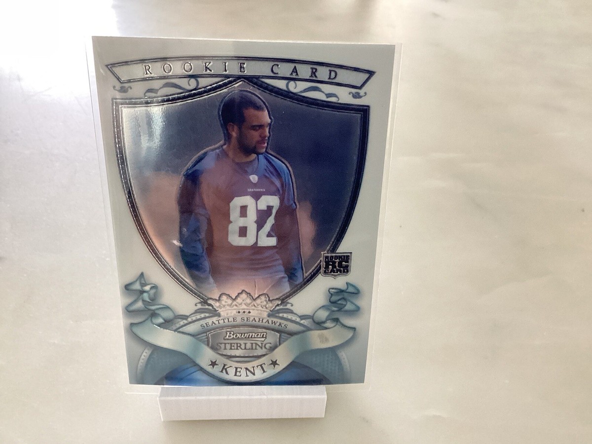 Jordan Kent 2007 Bowman Sterling #48 Rookie Card ~Seattle Seahawks