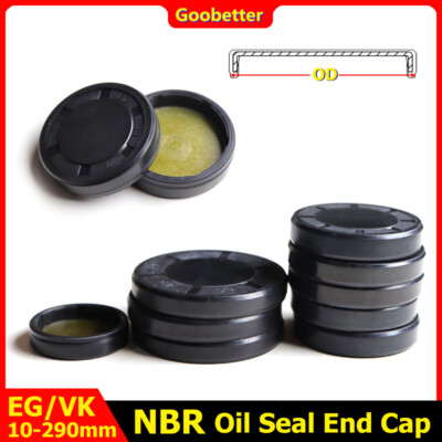 TC/VK Oil Seal End Cap Stopper NBR Sealing Caps OD 10-290mm for