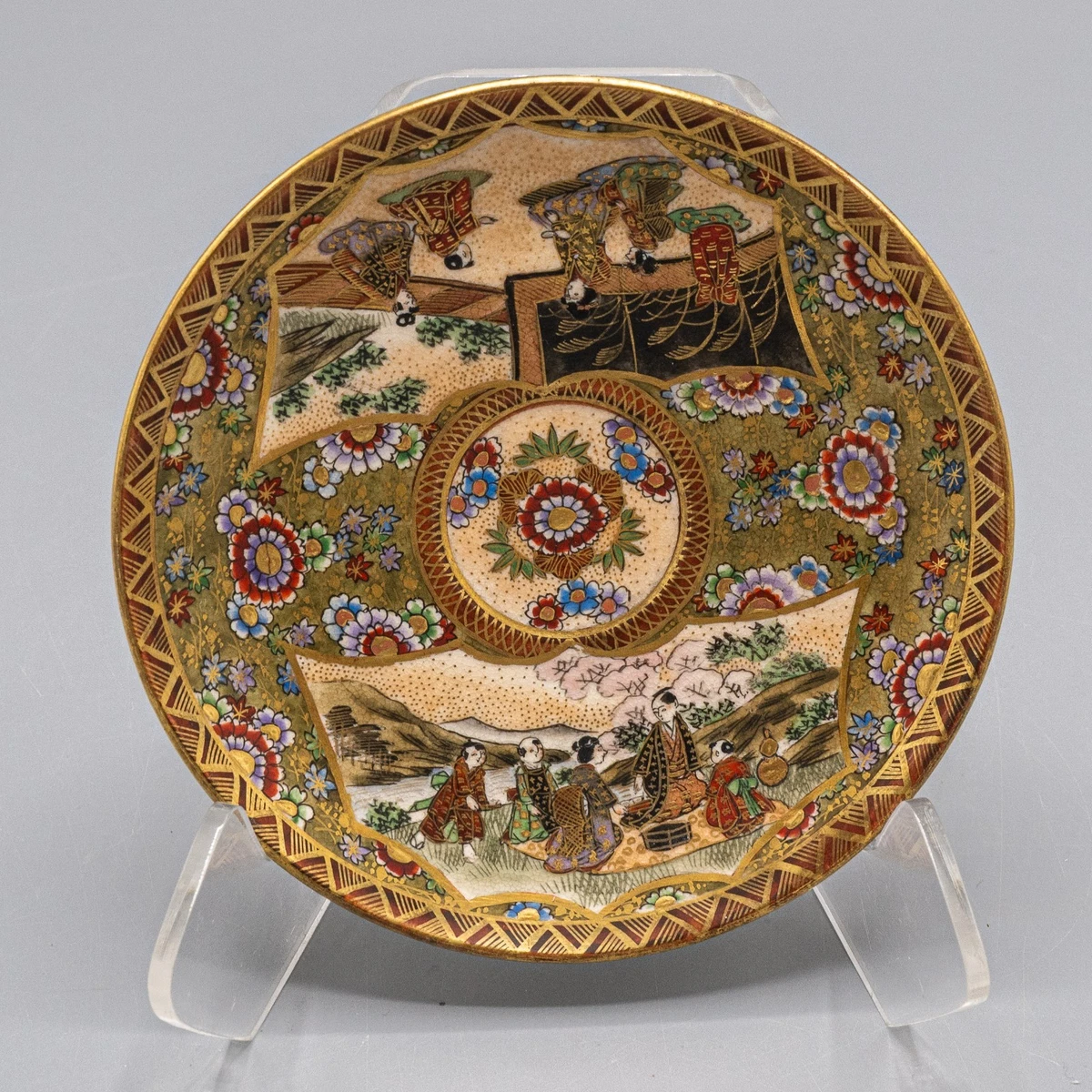 陶瓷古董原始1850-1899 年日本盘子| eBay