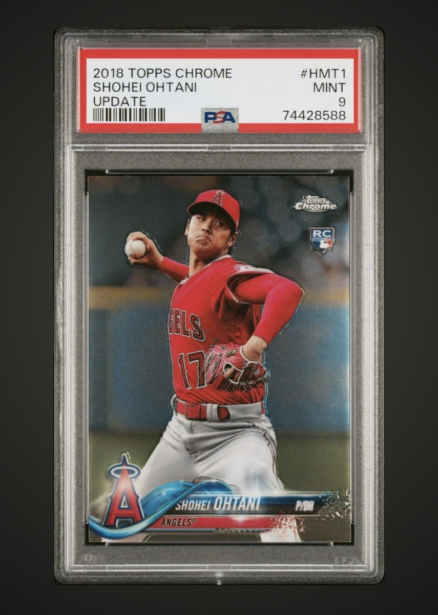 2018 Topps Chrome Update Shohei Ohtani PSA 9 MINT Rookie RC | eBay