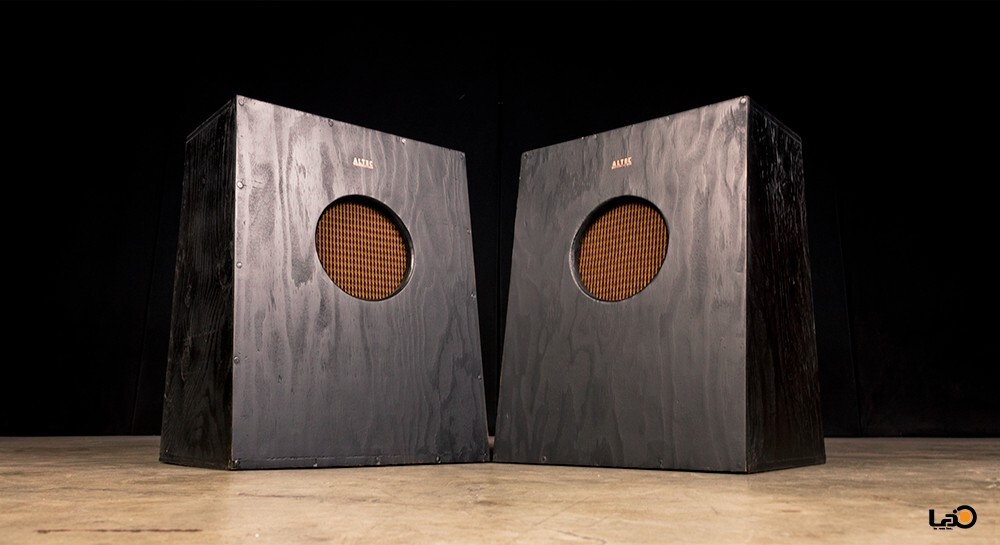 Early ALTEC 618 Utility Cabinet Rare Black pair (Worldwide