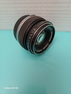 F. Zuiko auto-s 1:1.8 f=50 mm. lens for Olympus Om-system camera