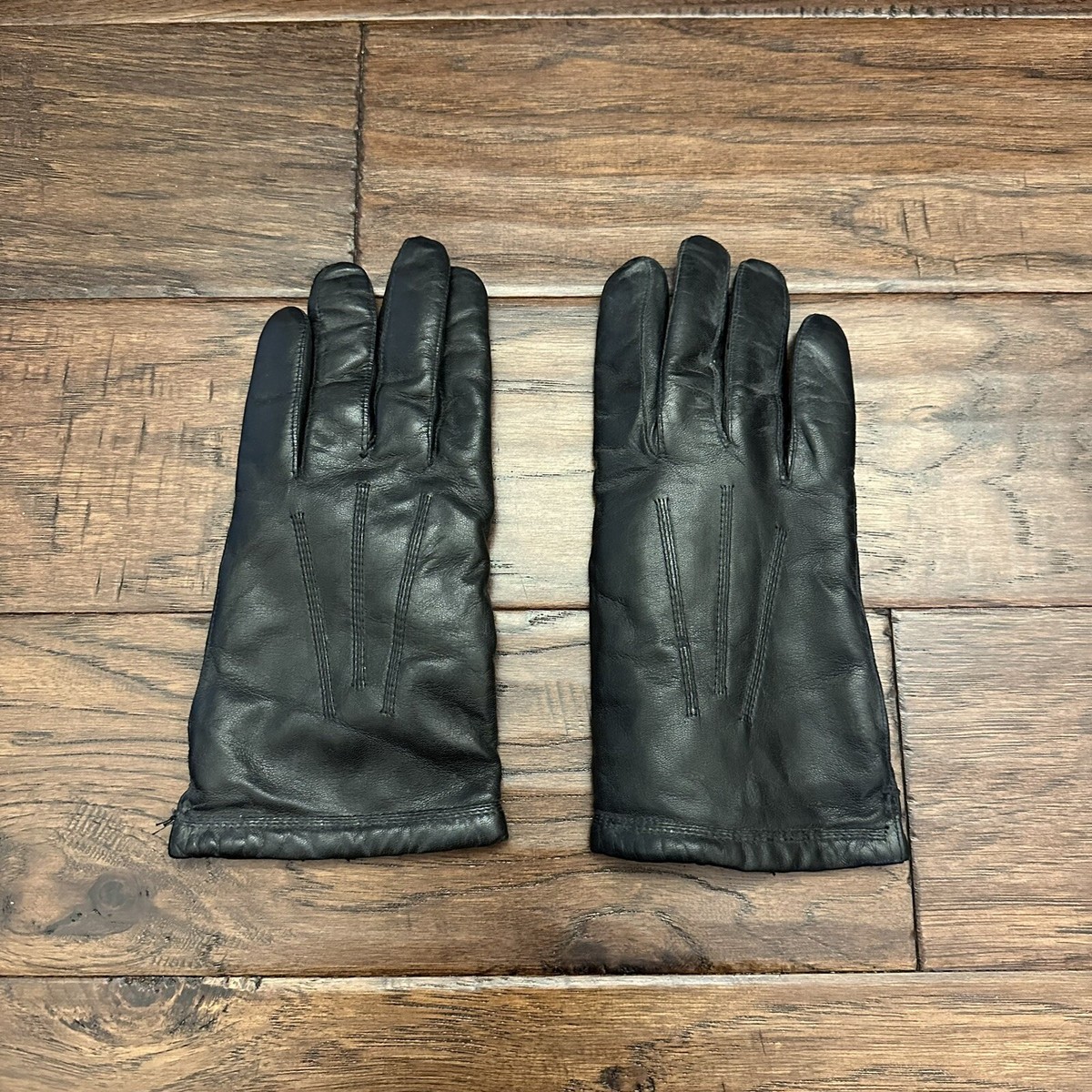 Christian Dior Black Leather Gloves | eBay