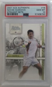 2007 レアPSA10‼️ルーキーカード NOVAK DJOKOVIC RC 2007 レアPSA10