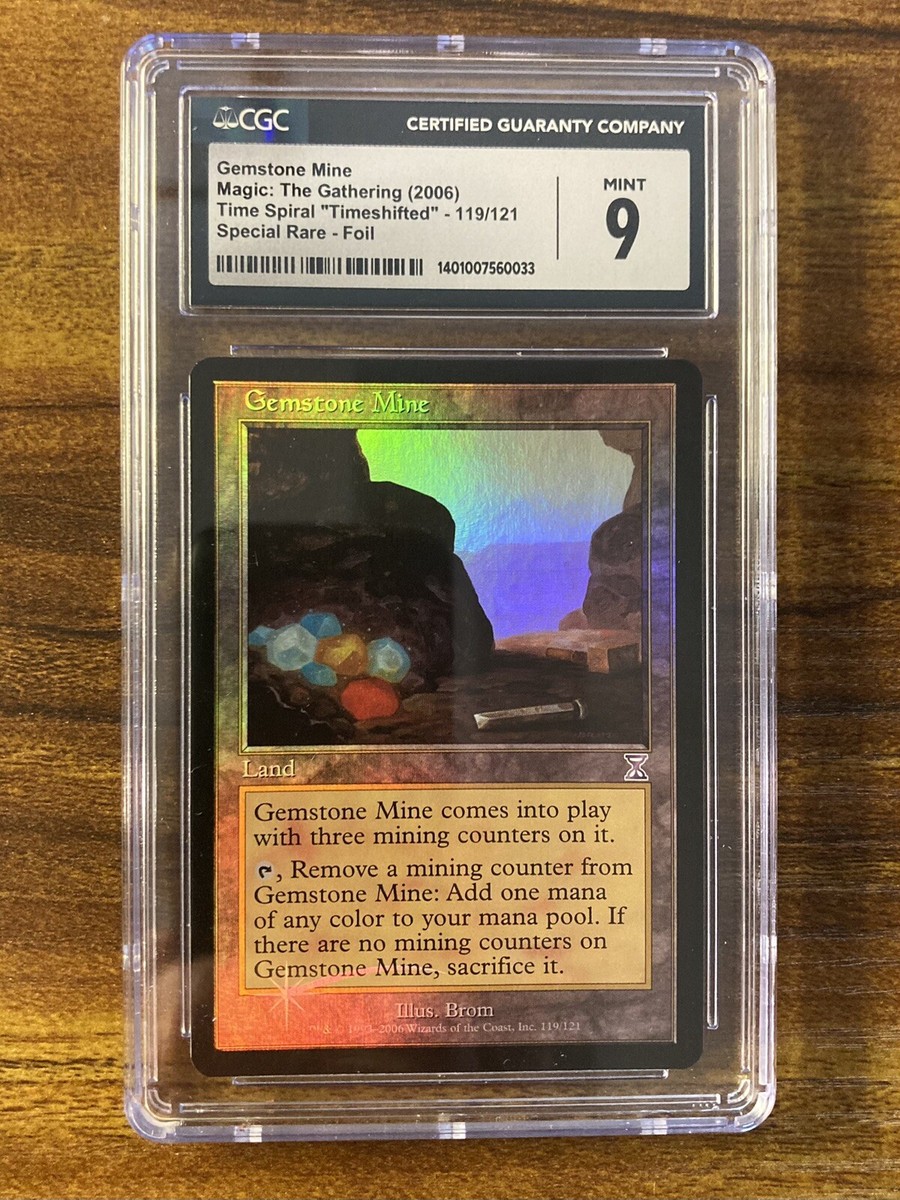 トロウケアの敷石 MTG foil 鑑定品BECETT9 時のらせんタイムシフト