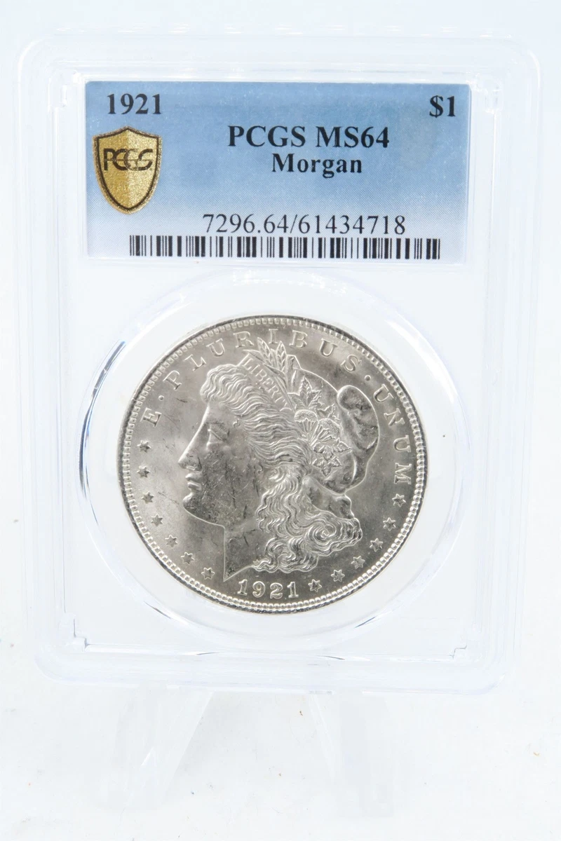 MS 64 Graded 1921 Year Morgan US Dollars (1878-1921) for sale | eBay