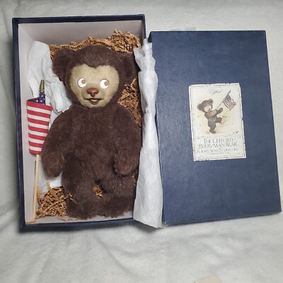 R. John Wright The Clifford Berryman Bear w/Box and COA. Limited
