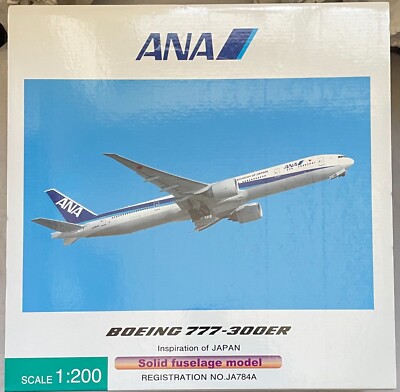1/200 PACMIN ANA Boeing 777-300ER JA784A model airplane | eBay