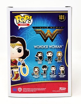FunkoPop！177 WONDER WOMAN 限定版 Amazon.com: Funko Pop! DC Heroes