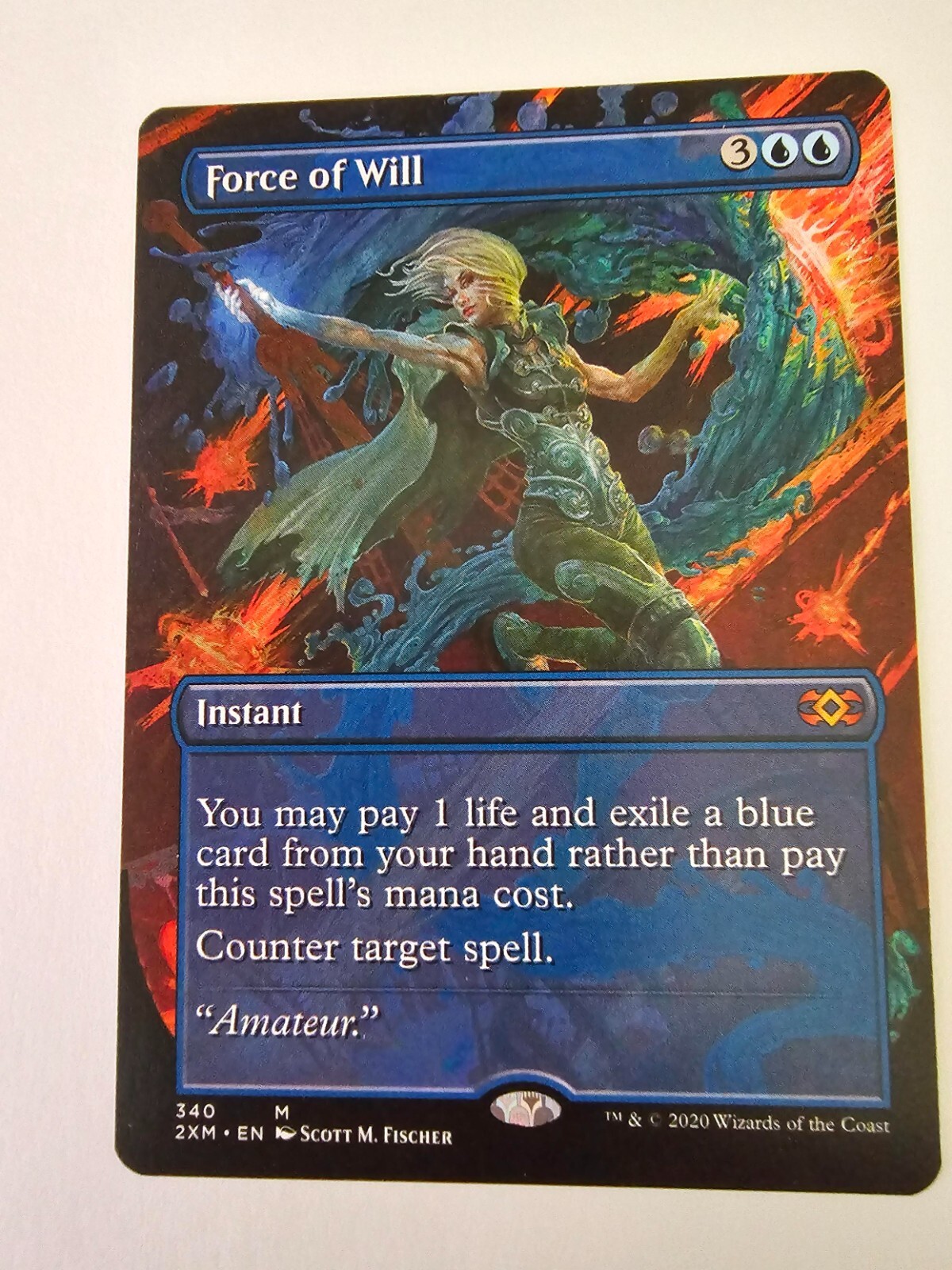 MTG 英語 Force of Will 意志の力 ボックストッパー NM EX]意志の力