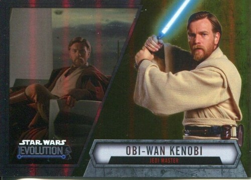 Star Wars Evolution 2016 Base Card #19 Obi-Wan Kenobi - Jedi