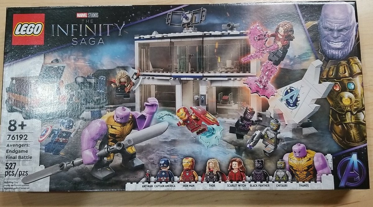 Lego Marvel Avengers Endgame Final Lego Thanos Final Battle