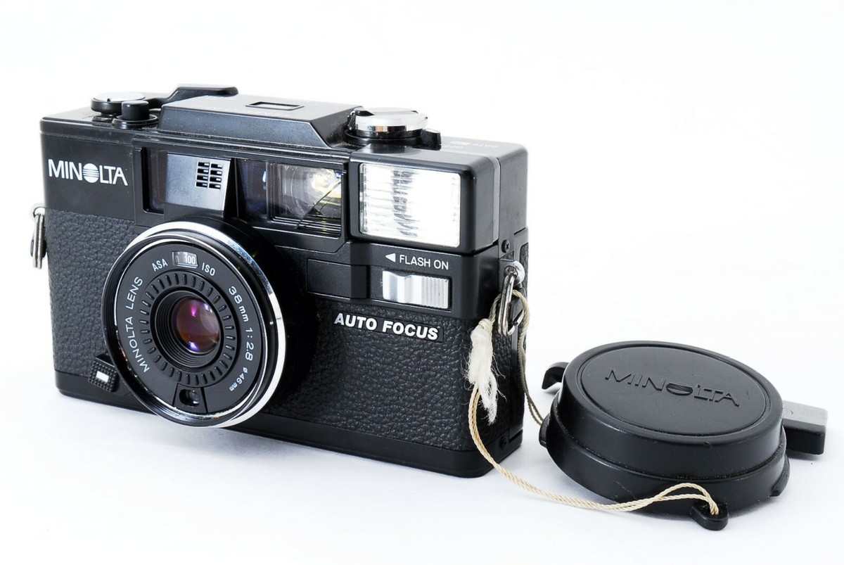 MINOLTA Hi-Matic AF-D Point & Shoot 35mm Film Camera [for parts