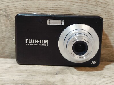 Fujifilm Digital Camera FinePix J15fd 8.2MP Black Tested | eBay
