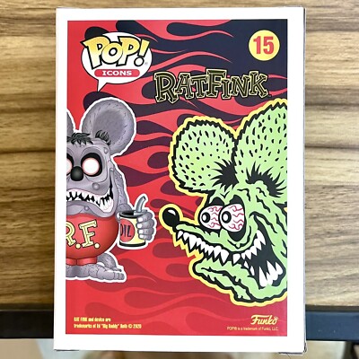 Rat Fink Funko Pop! #15 Icons Funko Shop Limited Edition Exclusive