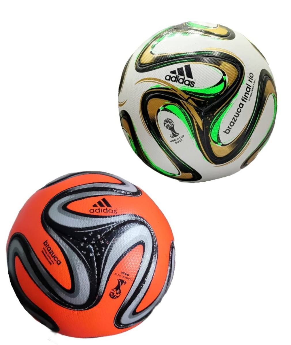 Adidas Brazuca World Cup 2014 Ball Set – Final Rio + RARE Orange