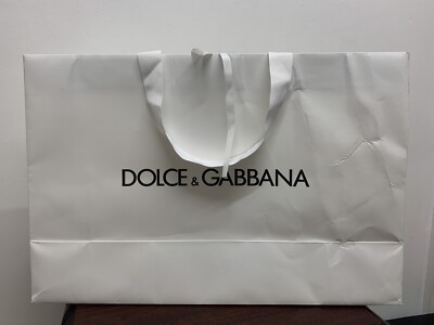 dolce gabbana Gift Empty Bag. 48cm-32cm-16cm | eBay