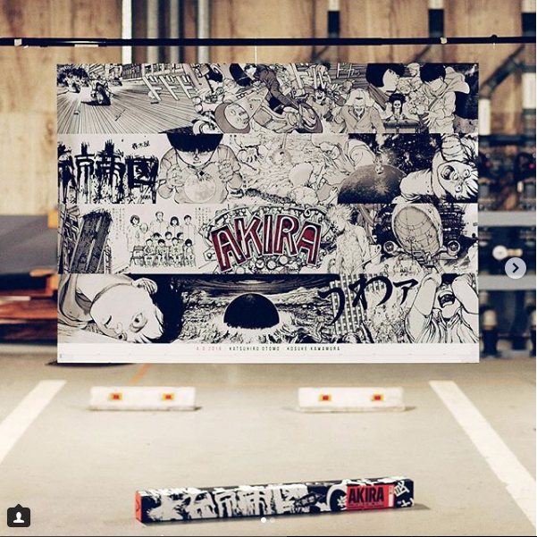 100% Authentic AKIRA ART WALL CALENDAR A.D.2019 Wall Poster
