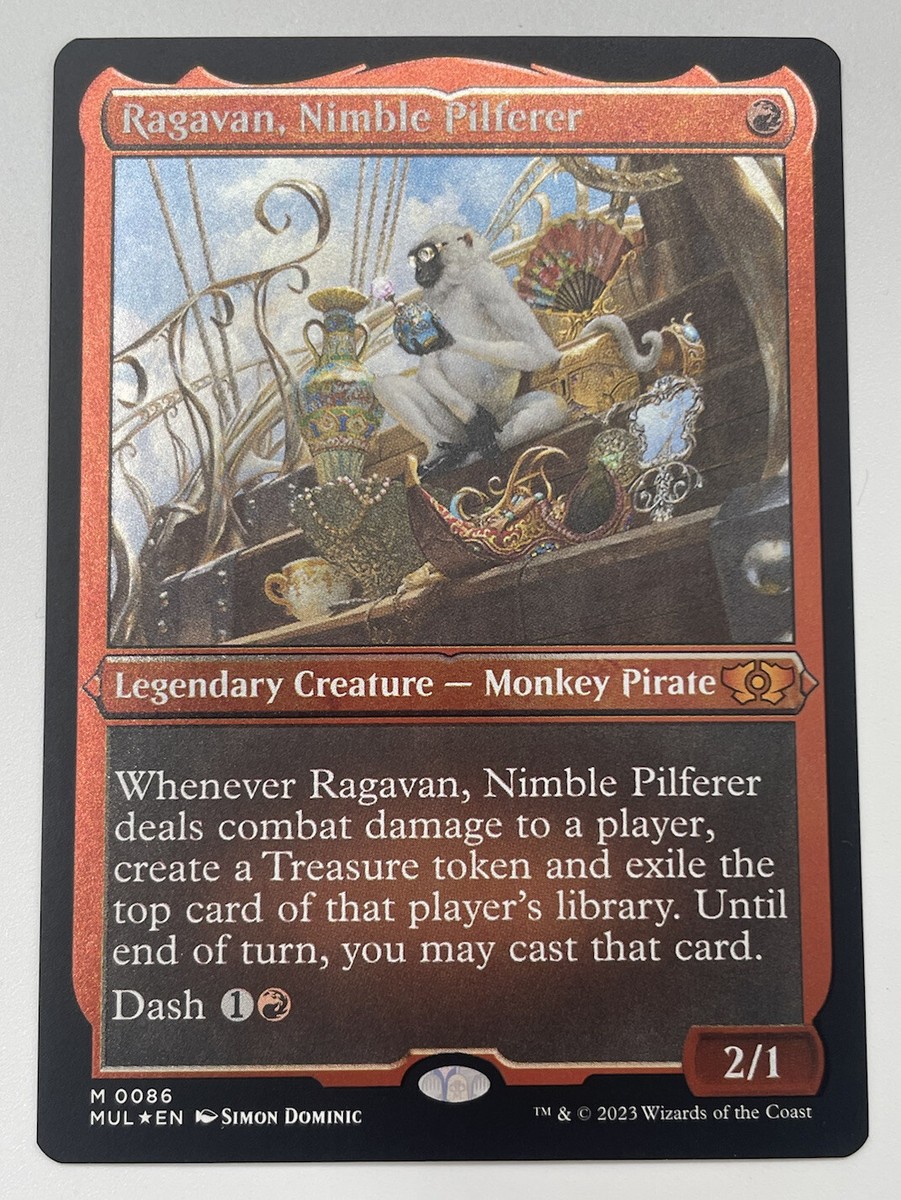 MTG 敏捷なこそ泥、ラガバン 英語版 3枚セット 敏捷なこそ泥、ラガバン