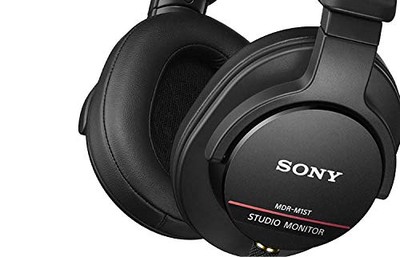 SONY Hi-Res Professional Studio Monitor Headphone MDR-M1ST Black