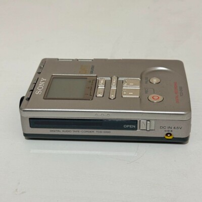 SONY TCD-D100 Portable DAT Walkman Very Good | eBay