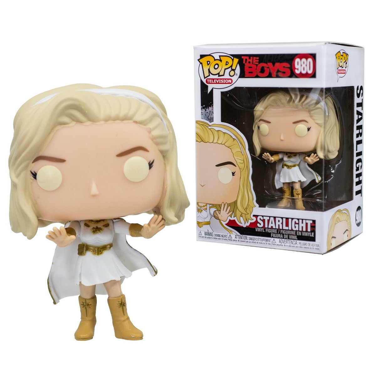 The Boys Starlight Funko Pop #980 Television Vinyl Figure Brand